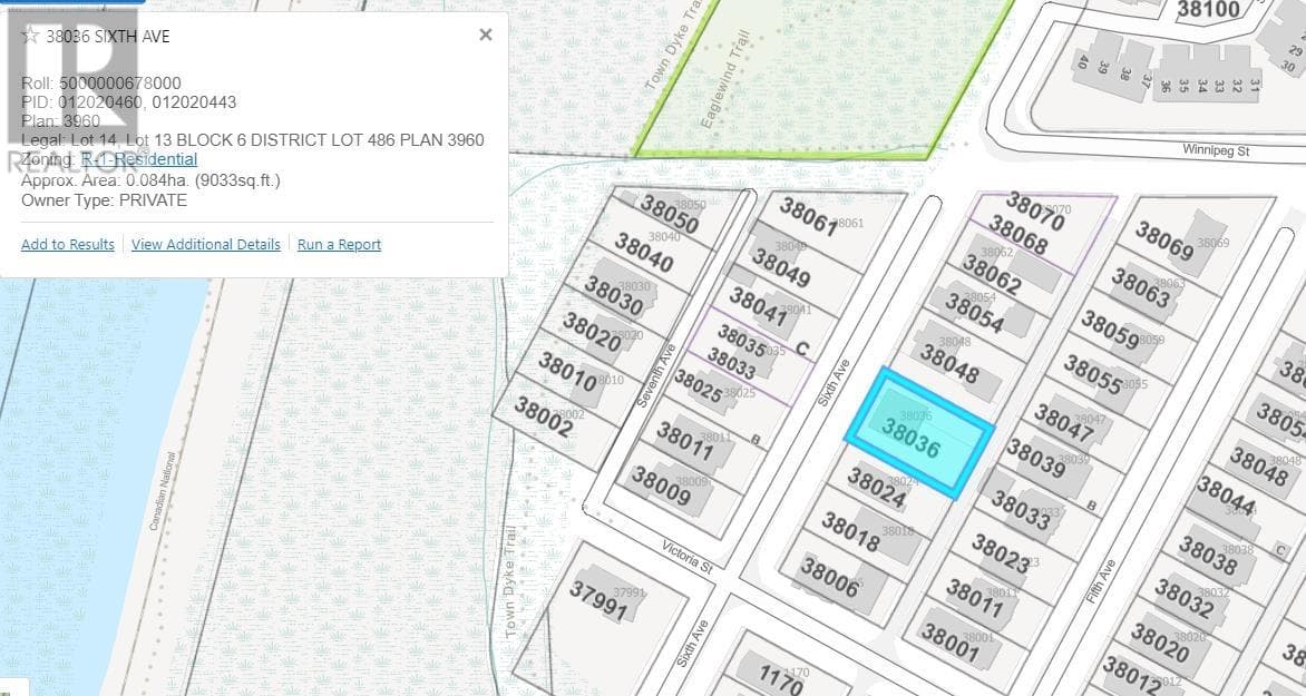 vacant land at 38036 SIXTH AVENUE — $1,393,000
