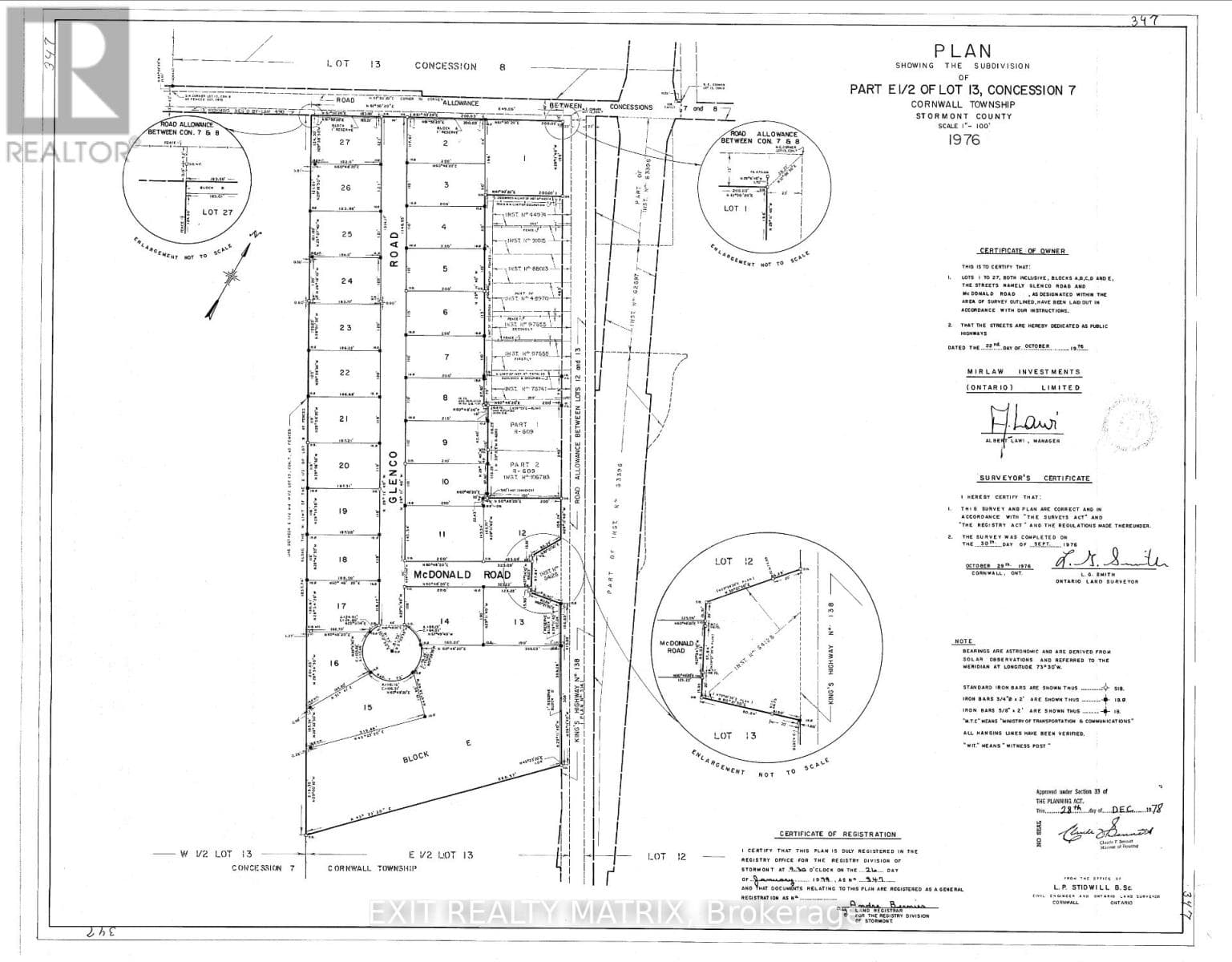 vacant land at 5 GLENCO ROAD — $100,000