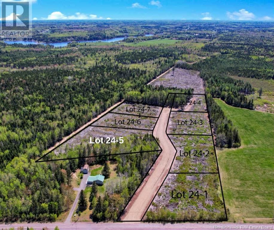 vacant land at Lot 24-5 Saint-Joseph Road — $43,000