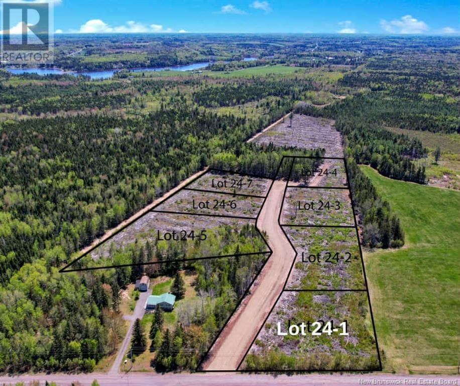 vacant land at Lot 24-1 Saint-Joseph Road — $33,000