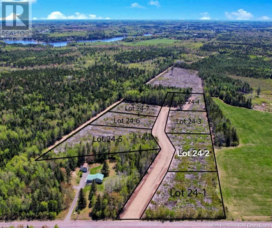 vacant land at Lot 24-2 Saint-Joseph Road — $33,000