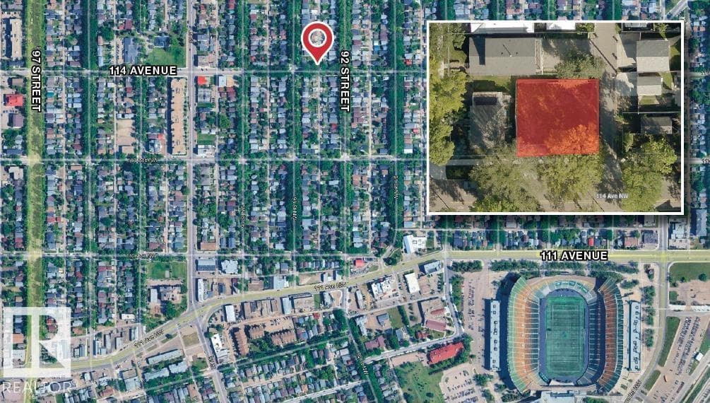 vacant land at 9220 114 AV NW — $138,800