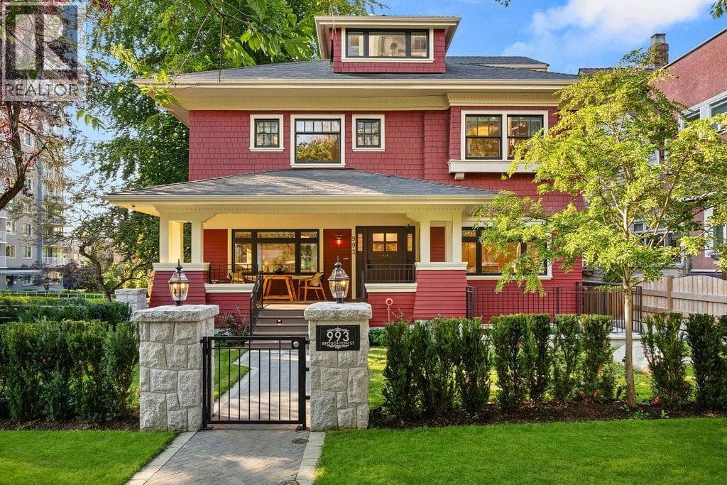 5 bed 6 bath single family at 993 BROUGHTON STREET — $12,880,000