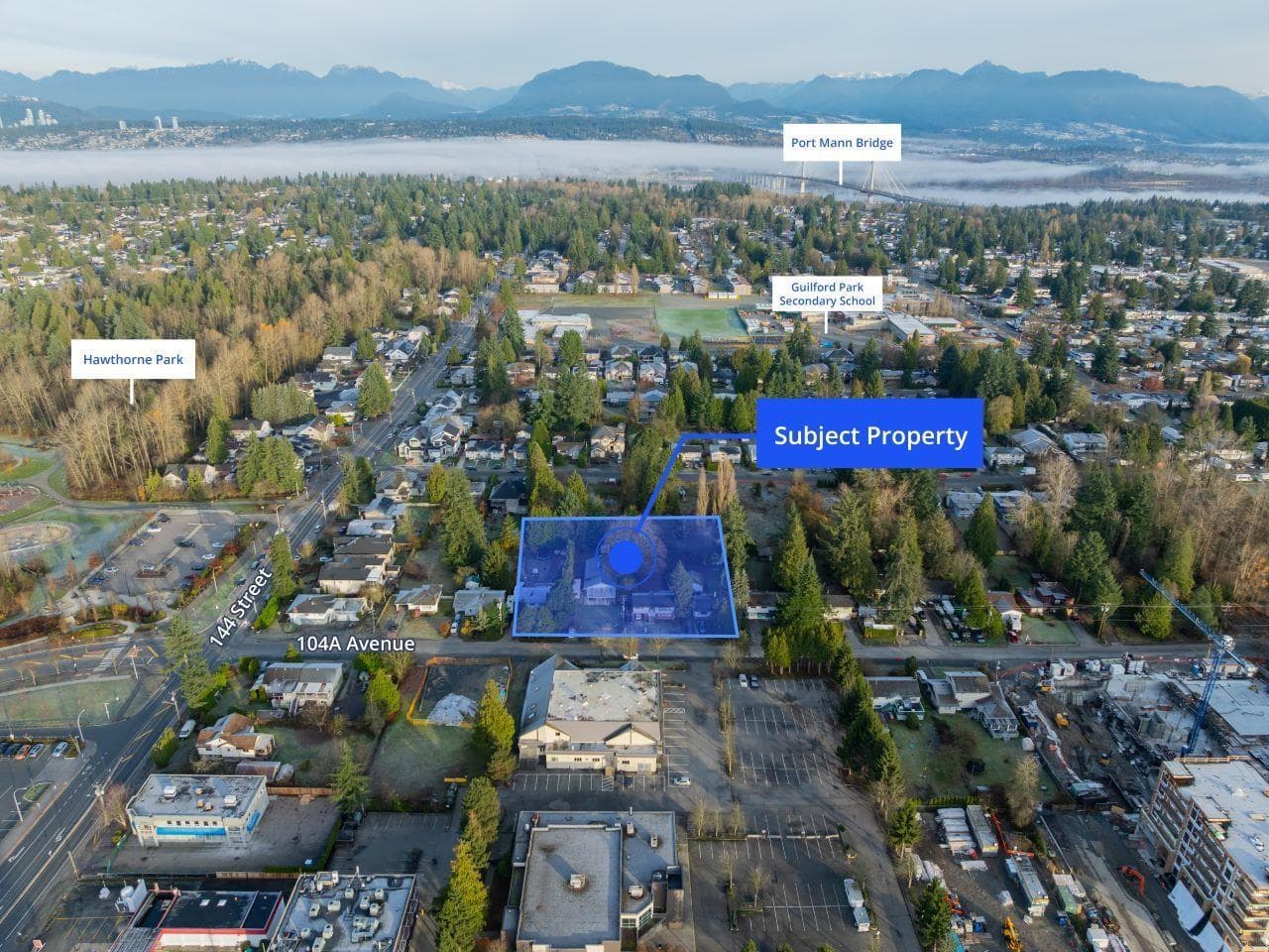 vacant land at 14447 104A AVENUE — $7,850,000