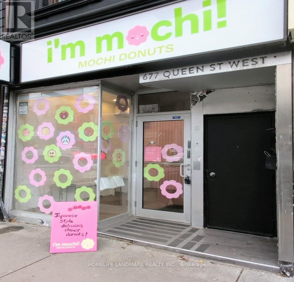 business at 677 QUEEN STREET W — $50,000
