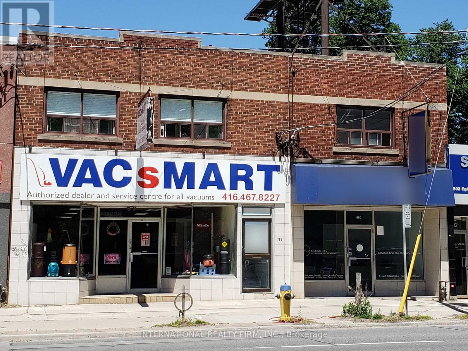 retail at 796-800 EGLINTON AVENUE E — $3,245,000