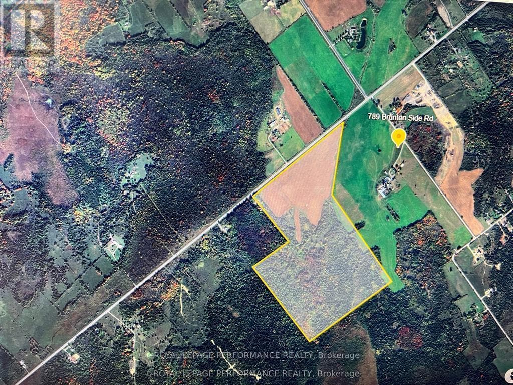 vacant land at 789 BRUNTON SIDE ROAD — $1,299,000