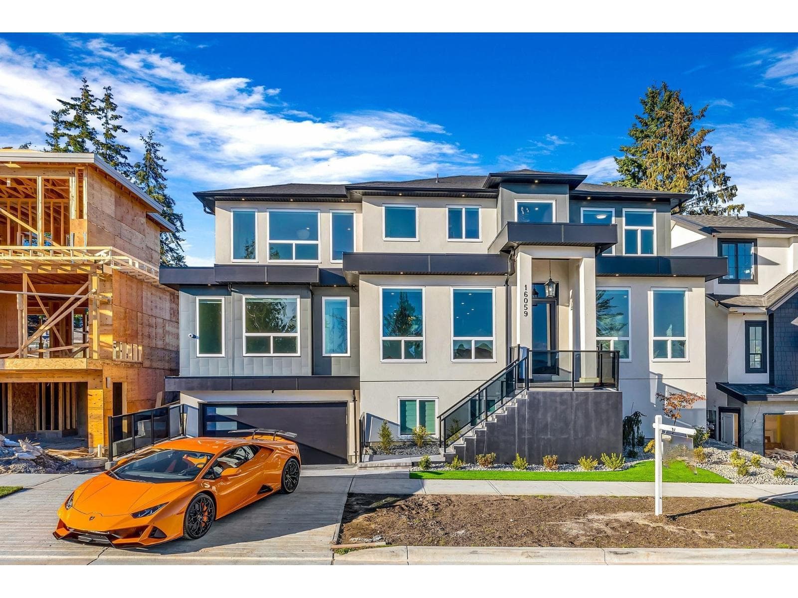 8 bed 7 bath single family at 16059 9A AVENUE — $2,099,999