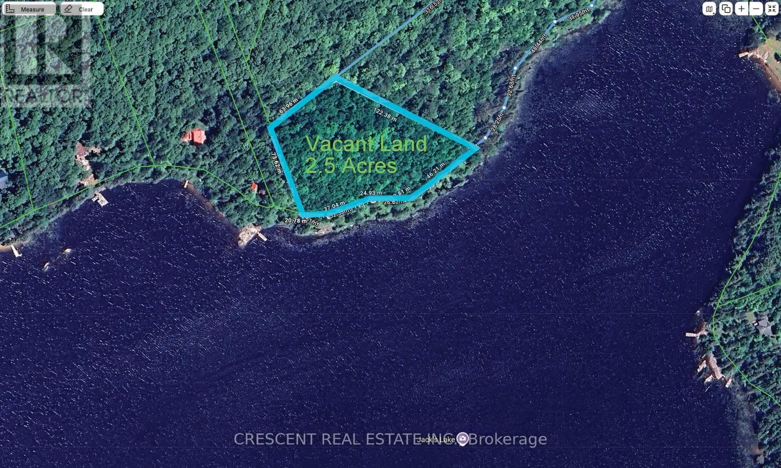 vacant land at 3A JACK'S LAKE ROAD — $129,000
