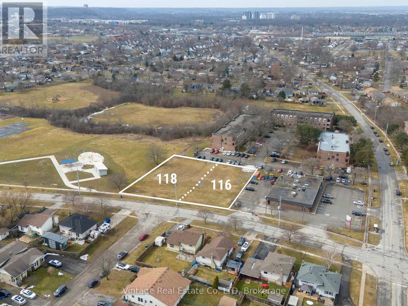 vacant land at 118 WOODROW STREET — $1,499,999