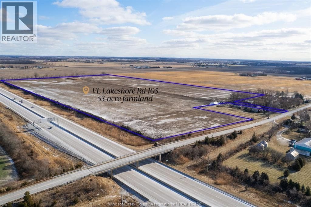 agriculture at V/L LAKESHORE RD 105 — $1,050,000