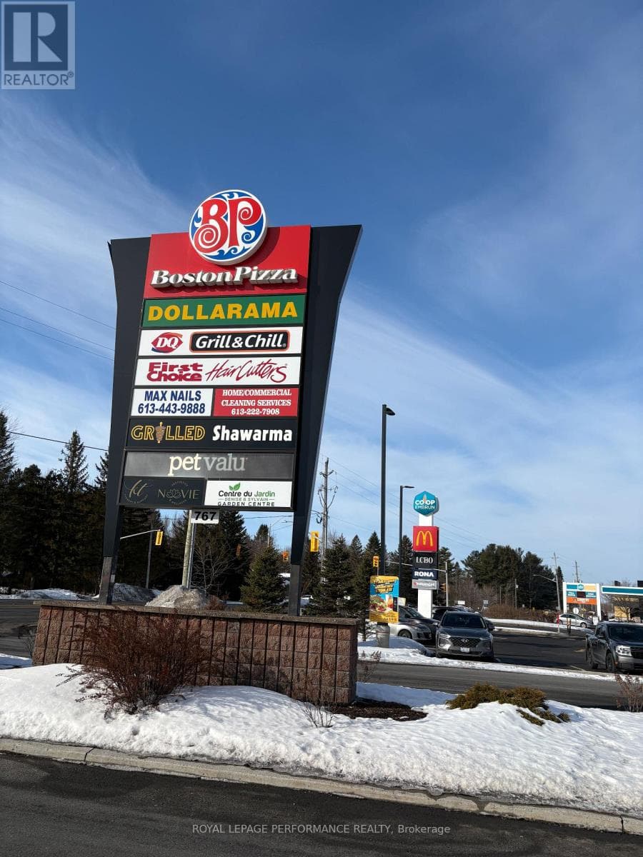 business at 105 - 767 NOTRE DAME STREET — $1