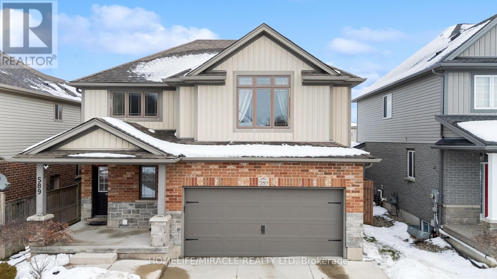 3 bed 3 bath single family at 589 SALES DRIVE — $750,000