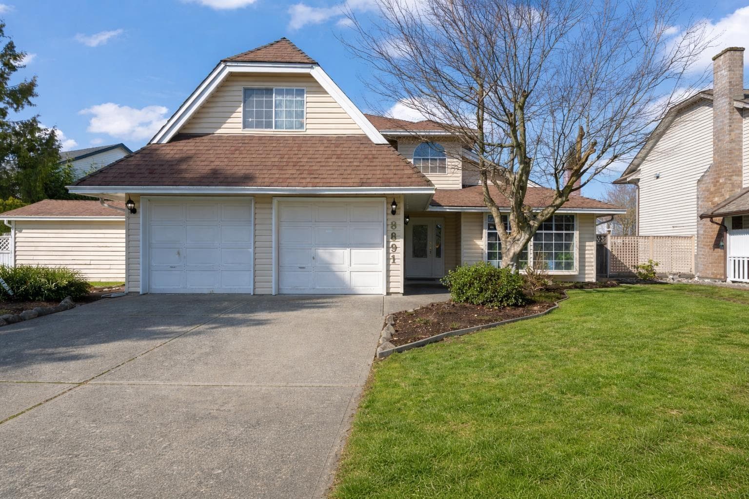 4 bed 3 bath single family at 8891 157 STREET — $1,299,999