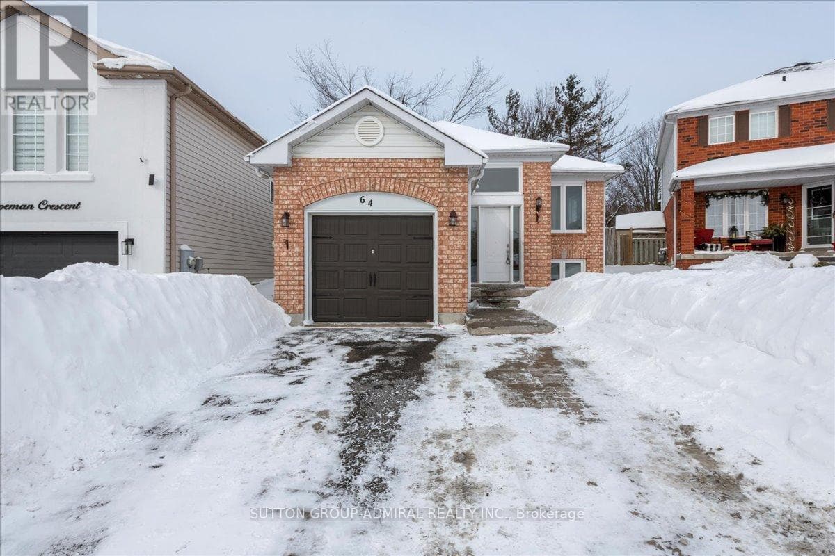 4 bed 2 bath single family at 64 COPEMAN CRESCENT — $778,000