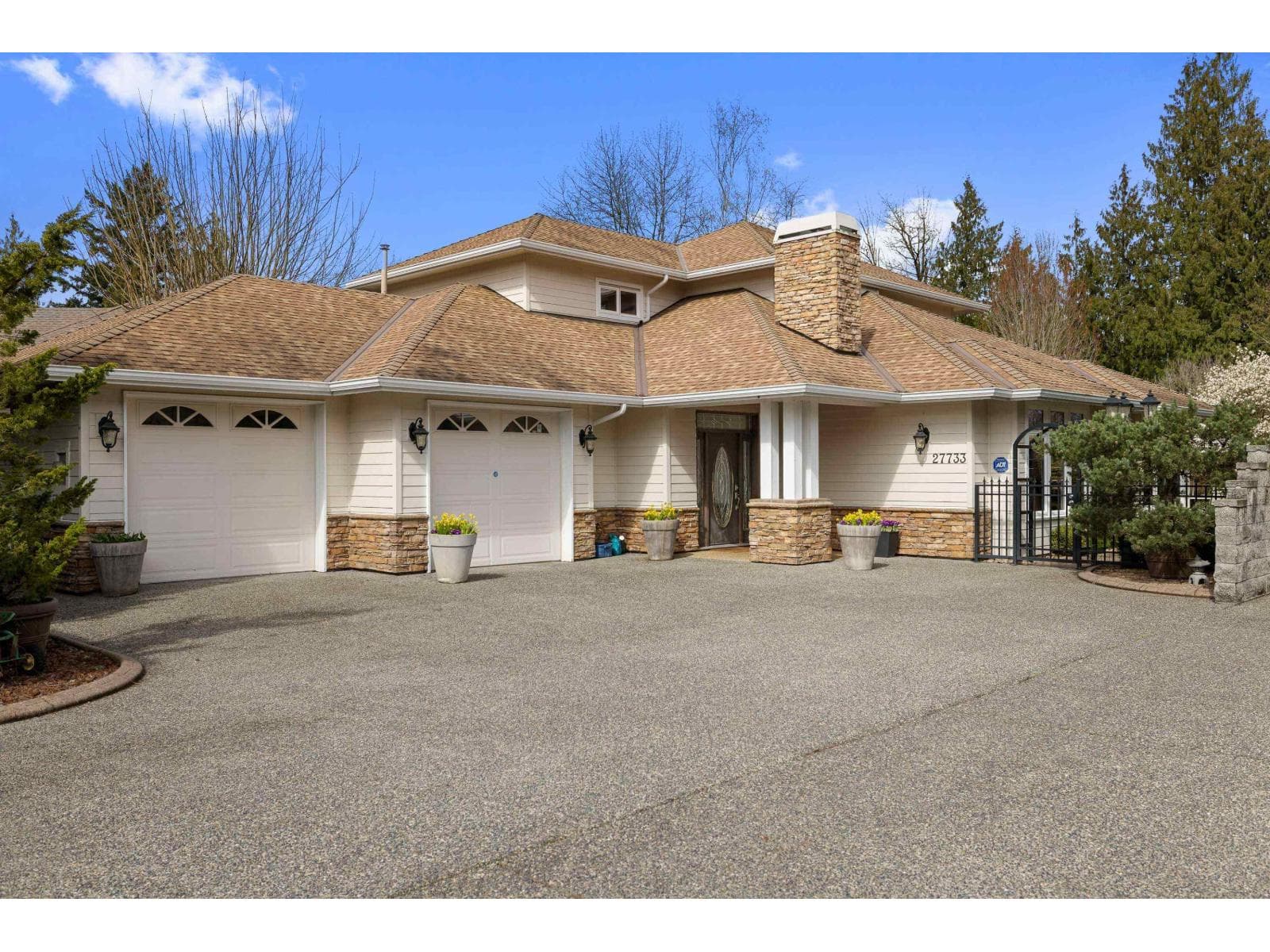 3 bed 4 bath single family at 27733 PORTER DRIVE — $1,549,888