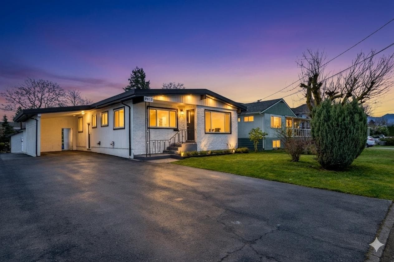 6 bed 3 bath single family at 9610 HAZEL STREET, Chilliwack Proper East — $899,000