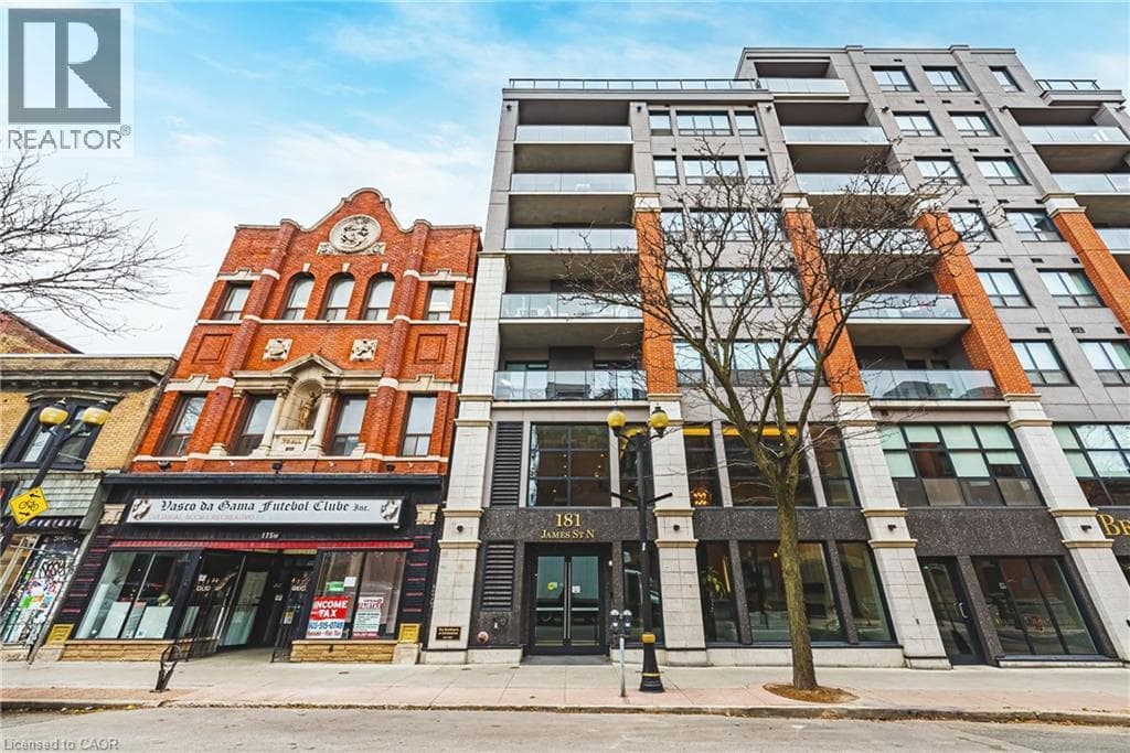 1 bed 1 bath single family at 181 JAMES Street N Unit# 503 — $429,900