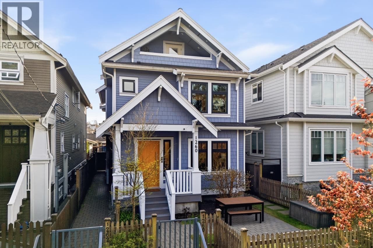 3 bed 4 bath single family at 1260 E 14TH AVENUE — $1,699,000
