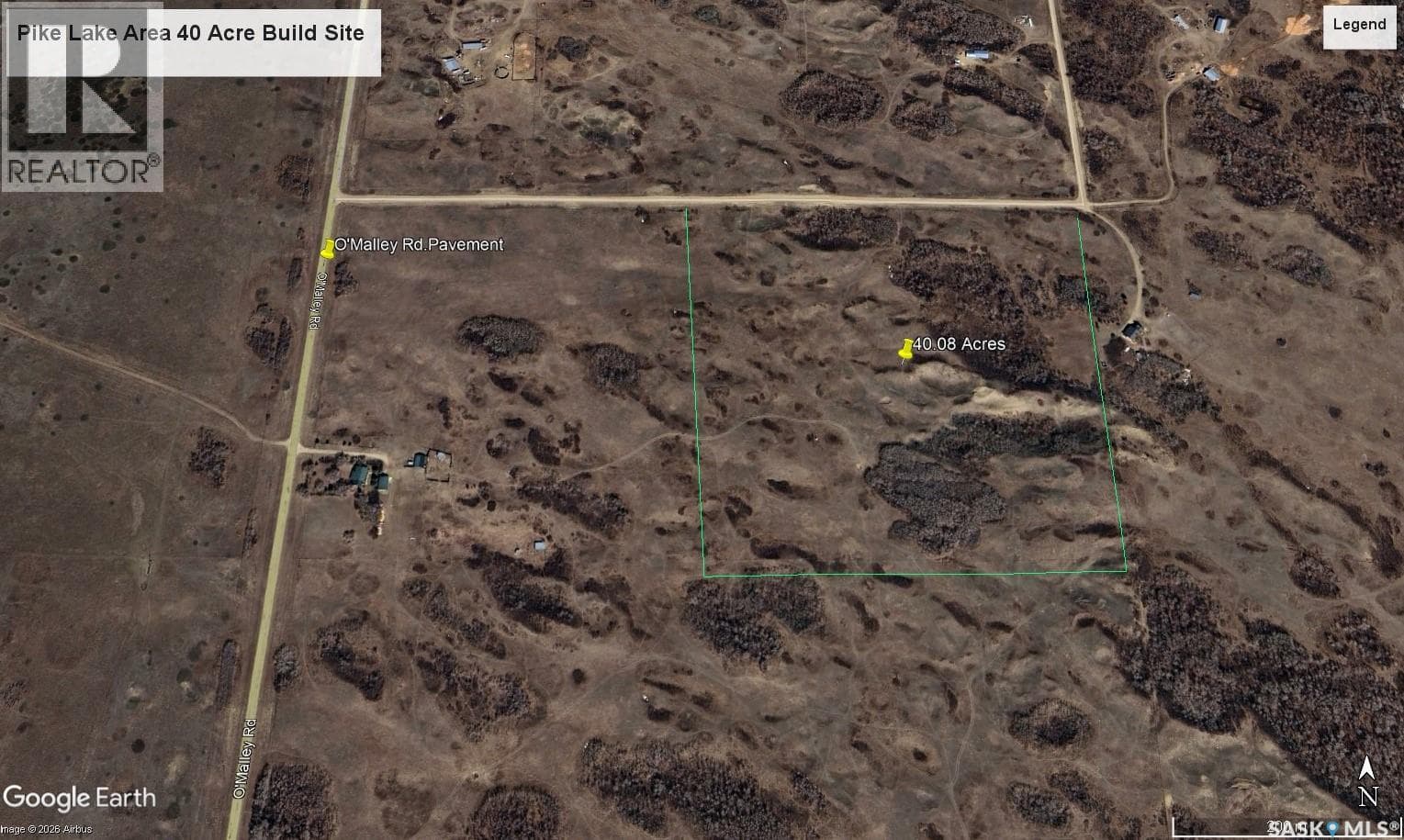 vacant land at Pike Lake Area 40 Acre Build Site — $234,000