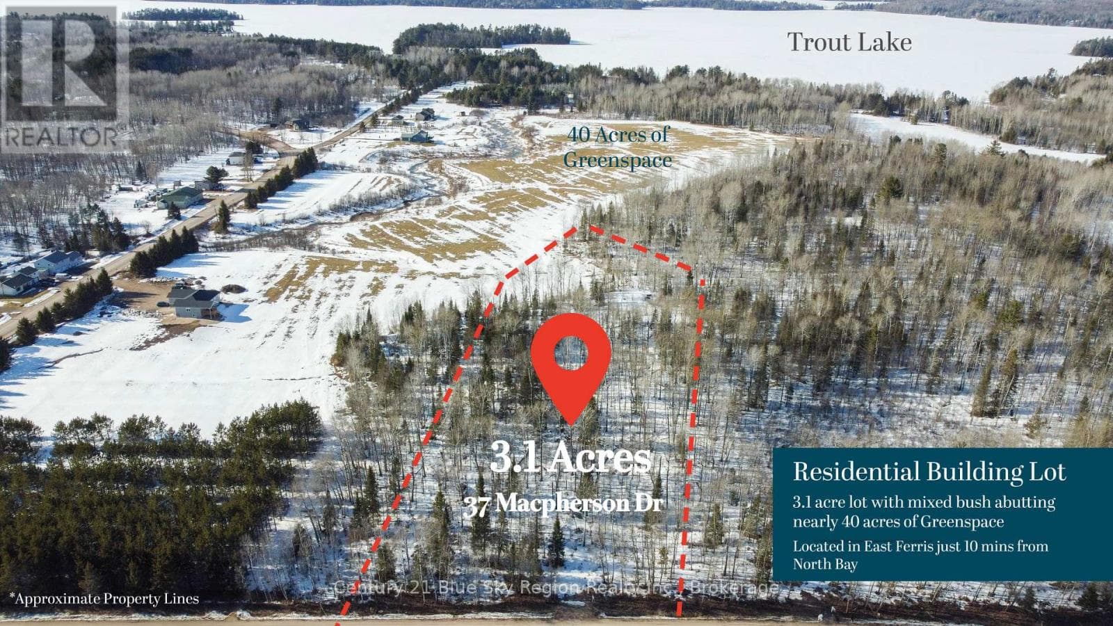 vacant land at 37 MACPHERSON DRIVE — $189,500