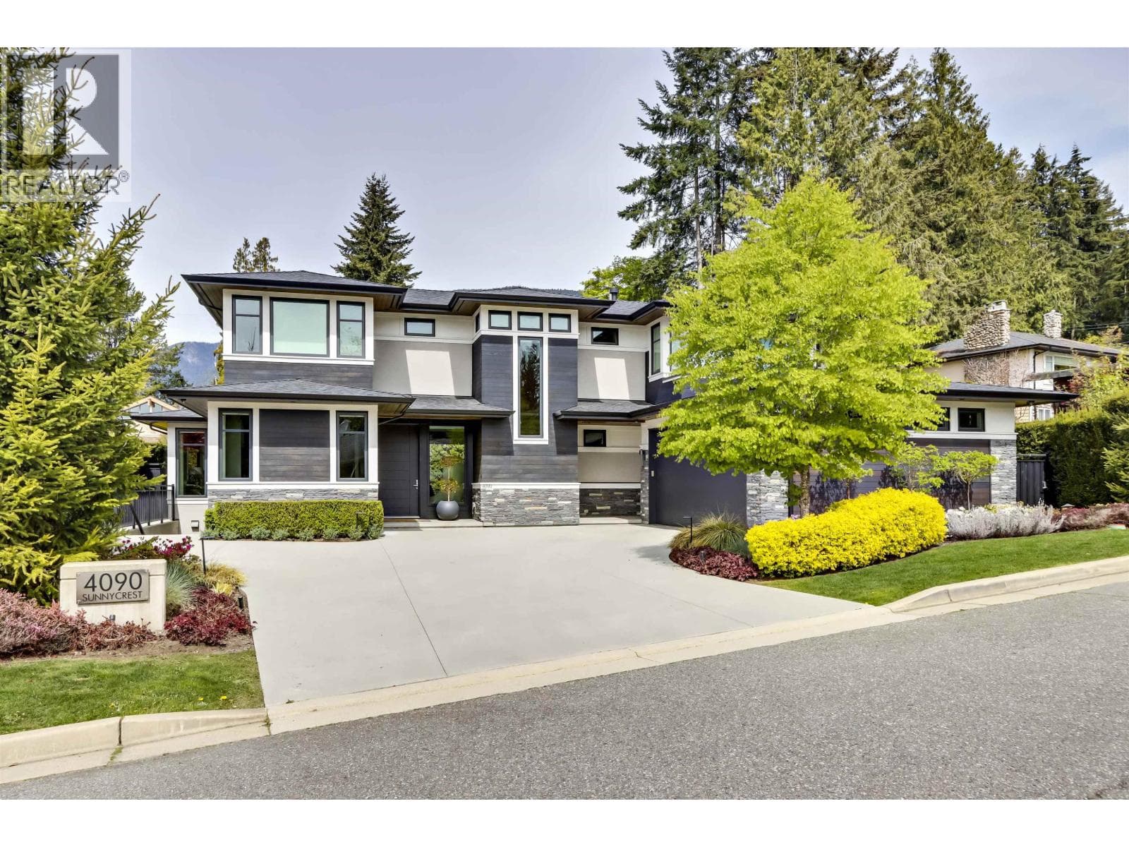 5 bed 6 bath single family at 4090 SUNNYCREST DRIVE — $4,588,000