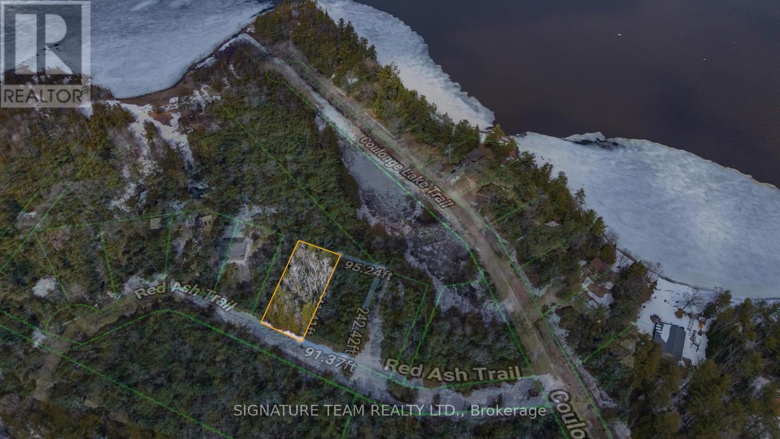 vacant land at 00 RED ASH TRAIL — $79,900