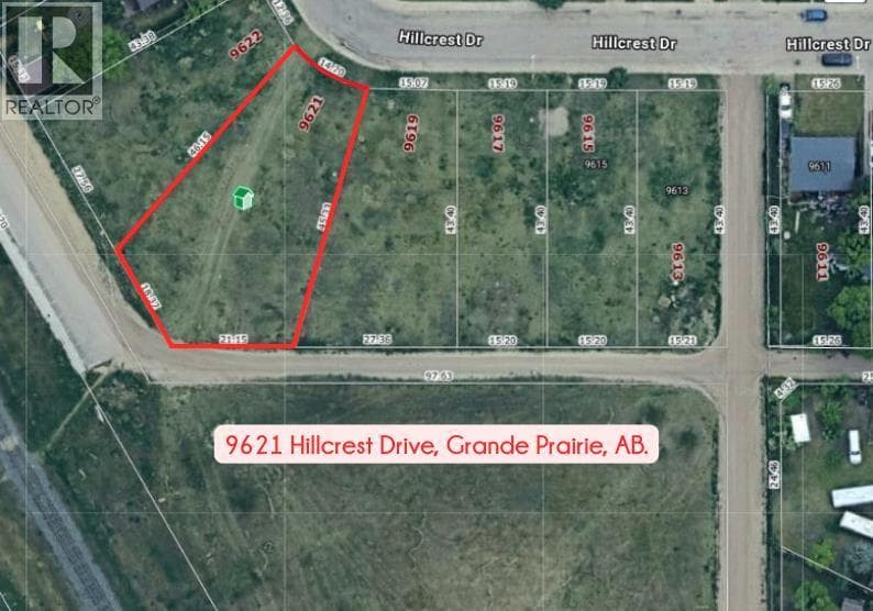 vacant land at 9621 Hillcrest Drive — $89,900