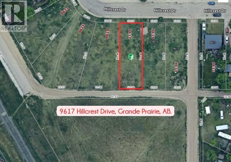 vacant land at 9617 Hillcrest Drive — $89,900
