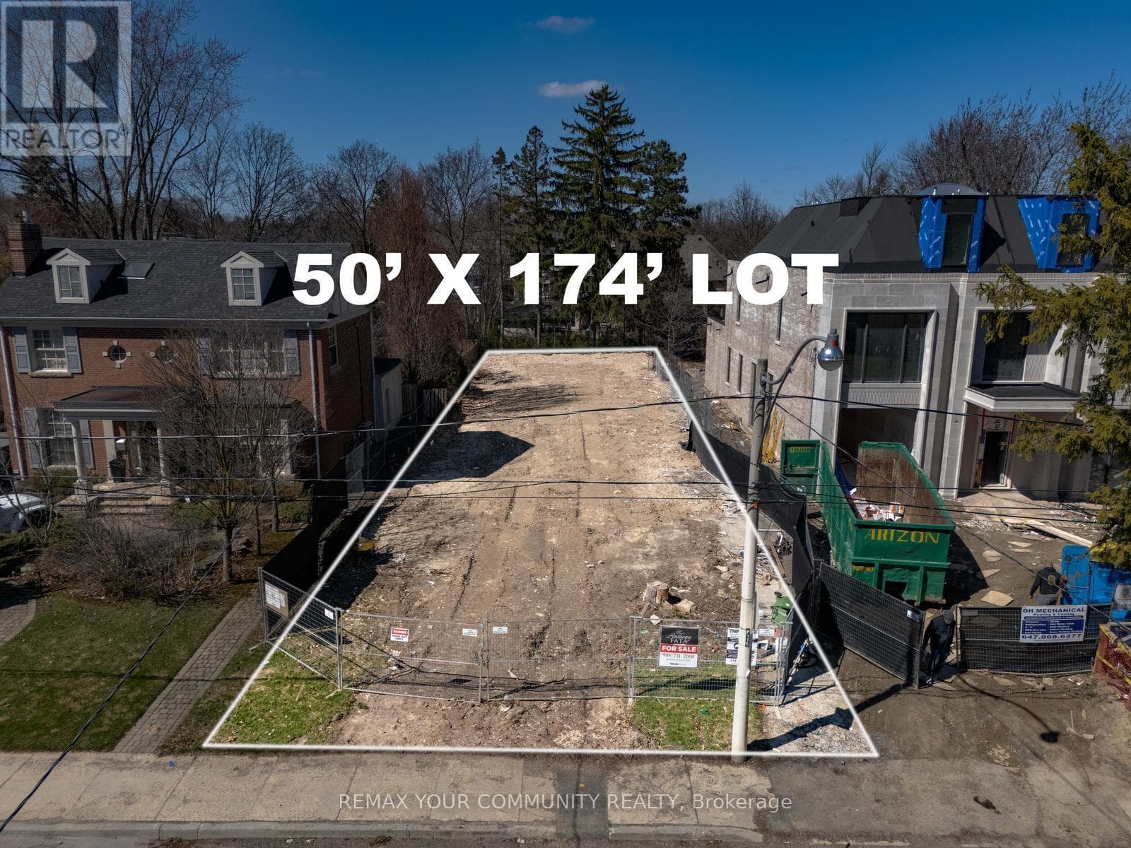vacant land at 390 GLENCAIRN AVENUE — $3,488,000