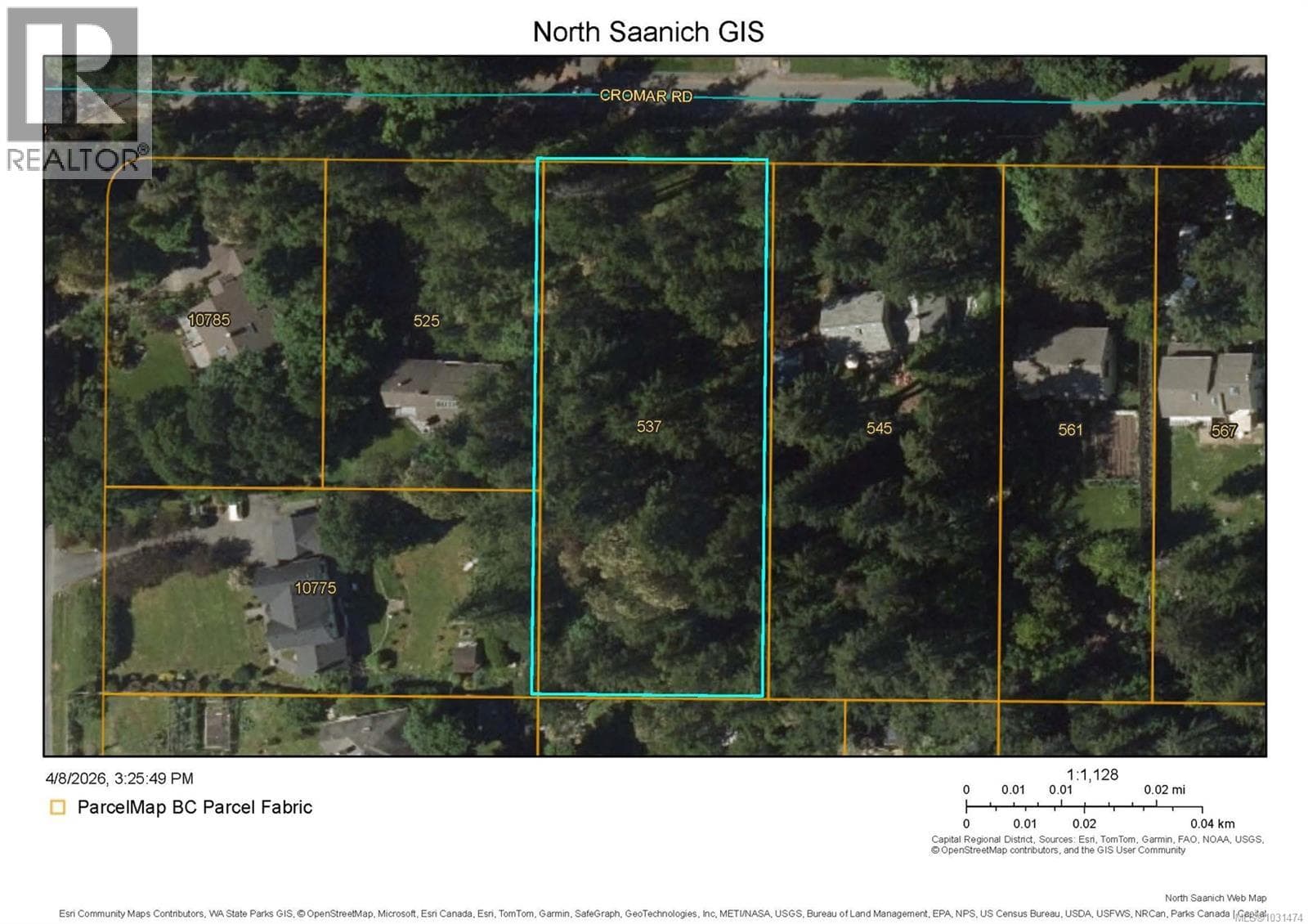 vacant land at 537 Cromar Rd — $995,000