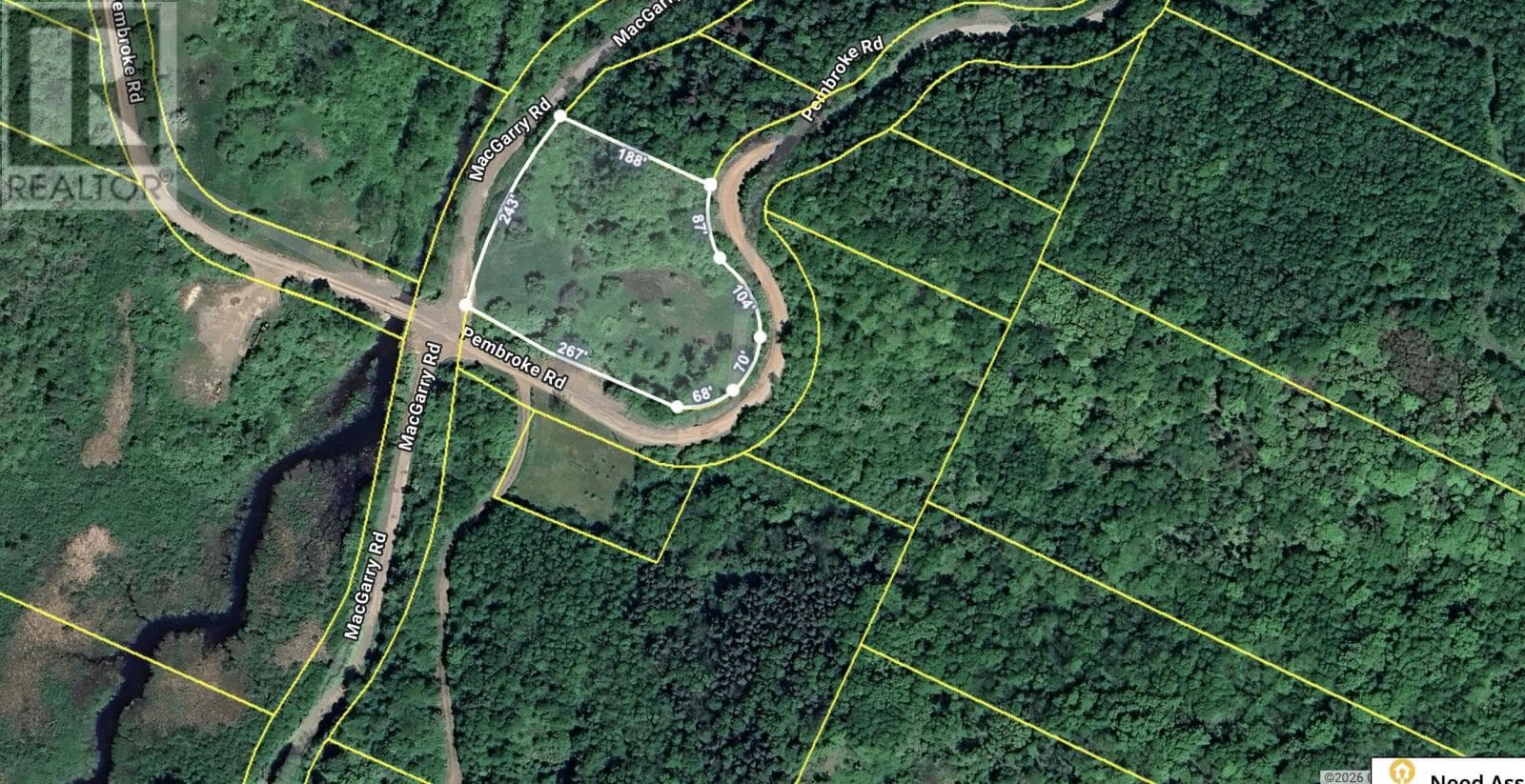 vacant land at 0 Pembroke Rd & Cabot Trail — $95,000