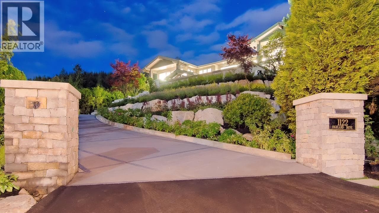 7 bed 9 bath single family at 1122 HIGHLAND DRIVE — $7,880,000