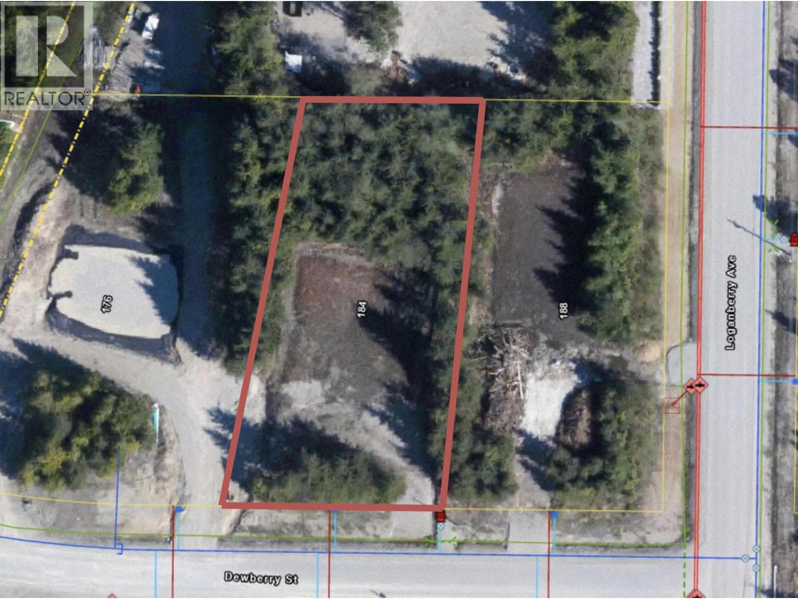 vacant land at 184 DEWBERRY STREET — $145,000