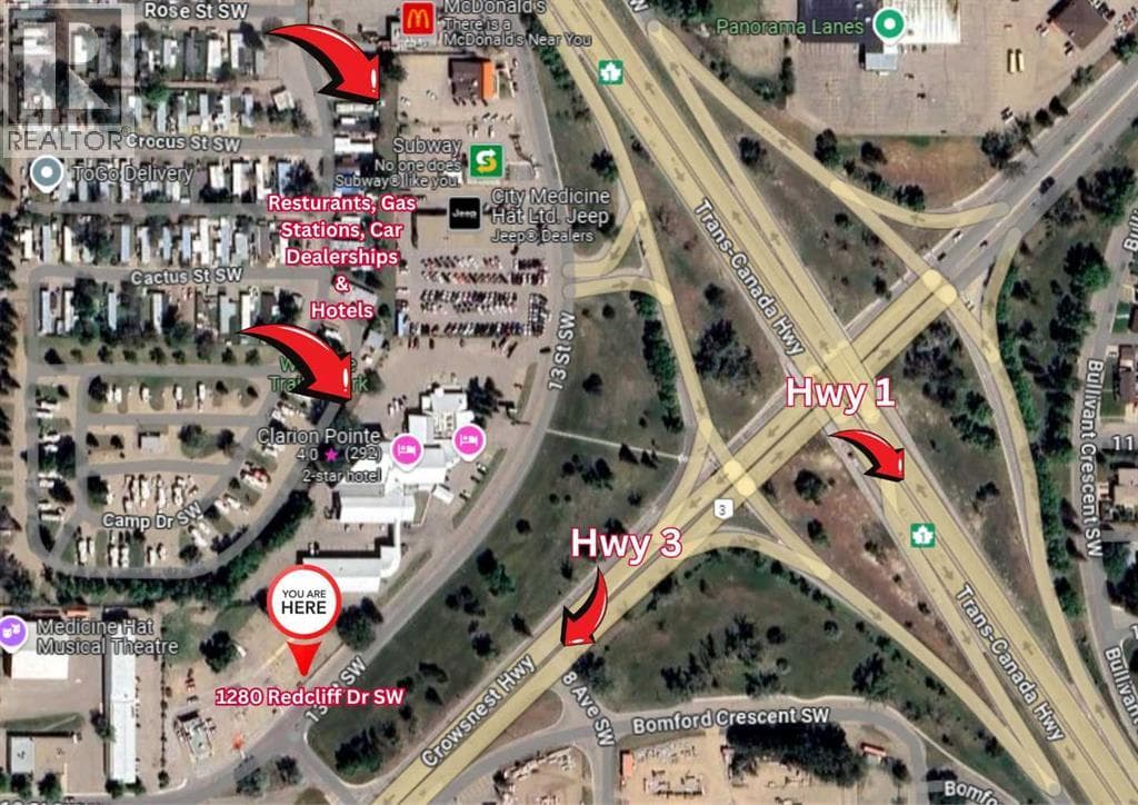 vacant land at 1280 Redcliff Drive SW — $399,900