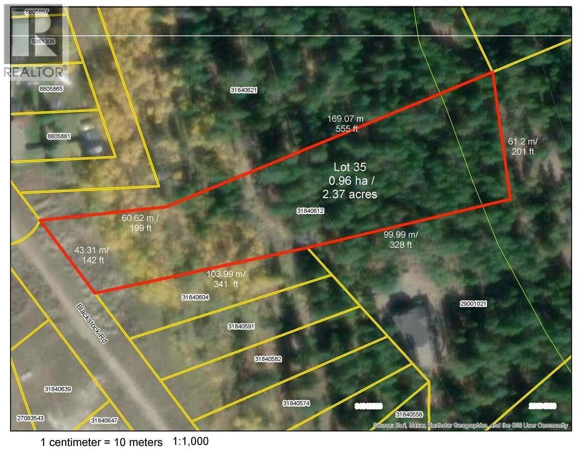 vacant land at 272 BLACKSTOCK ROAD — $189,000