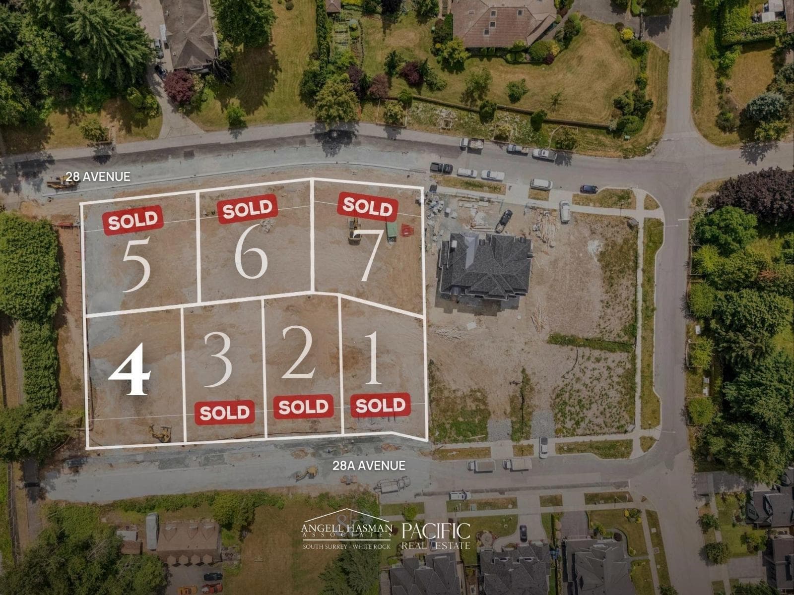 vacant land at 16592 28A AVENUE — $1,650,000