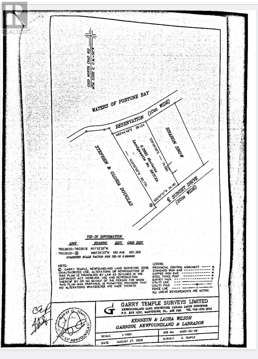vacant land at 746-748 Sunset Drive — $21,500