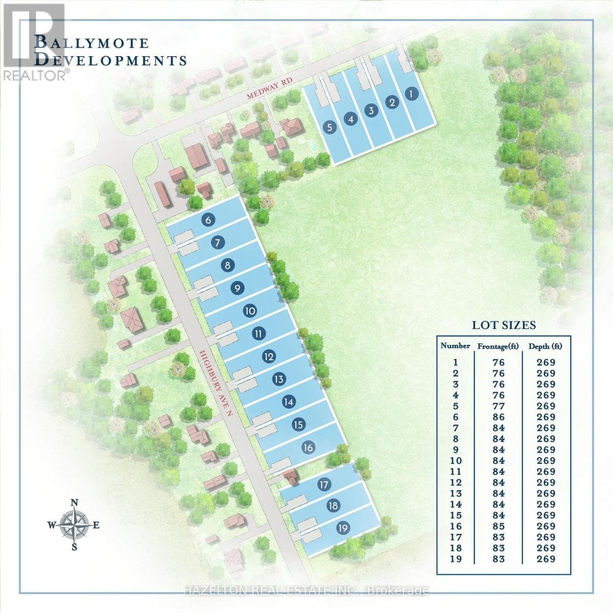 vacant land at LOT 3 MEDWAY ROAD — $399,000