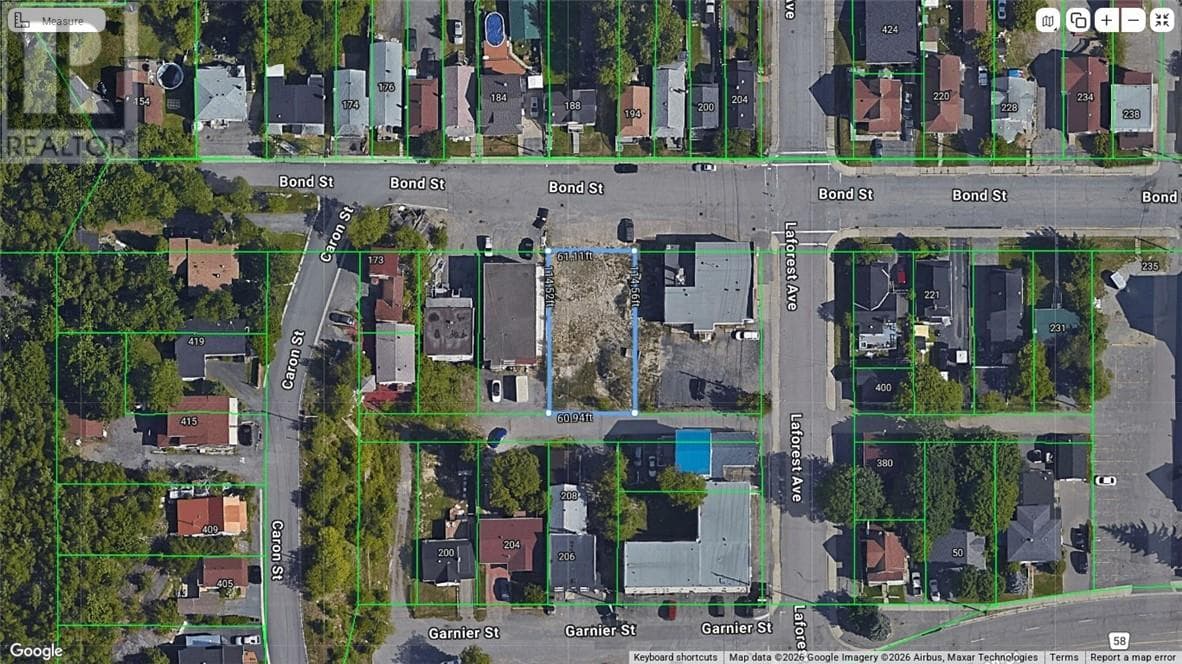 vacant land at 0 Bond Street — $189,000