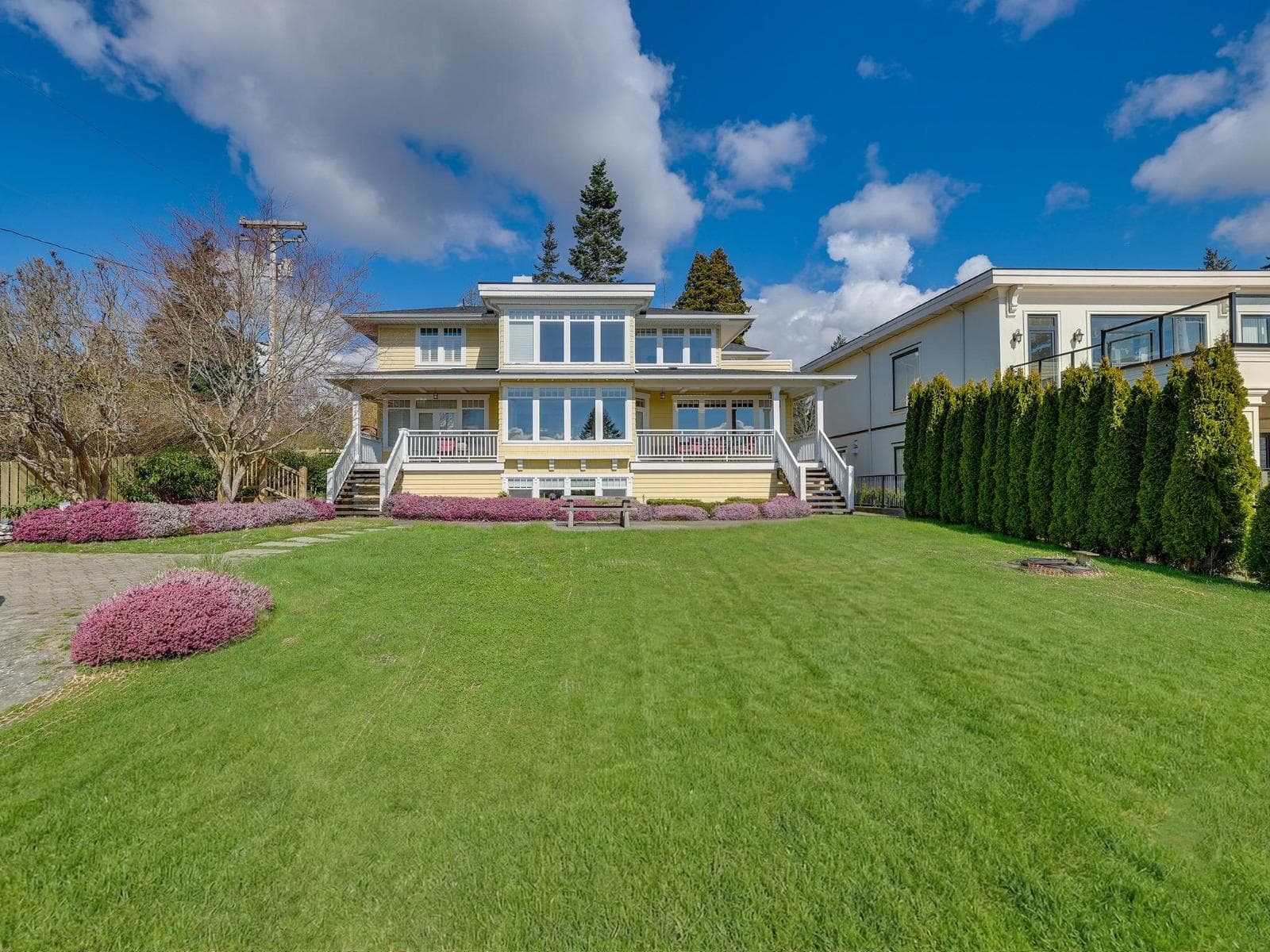 4 bed 4 bath single family at 14008 MARINE DRIVE — $3,738,000