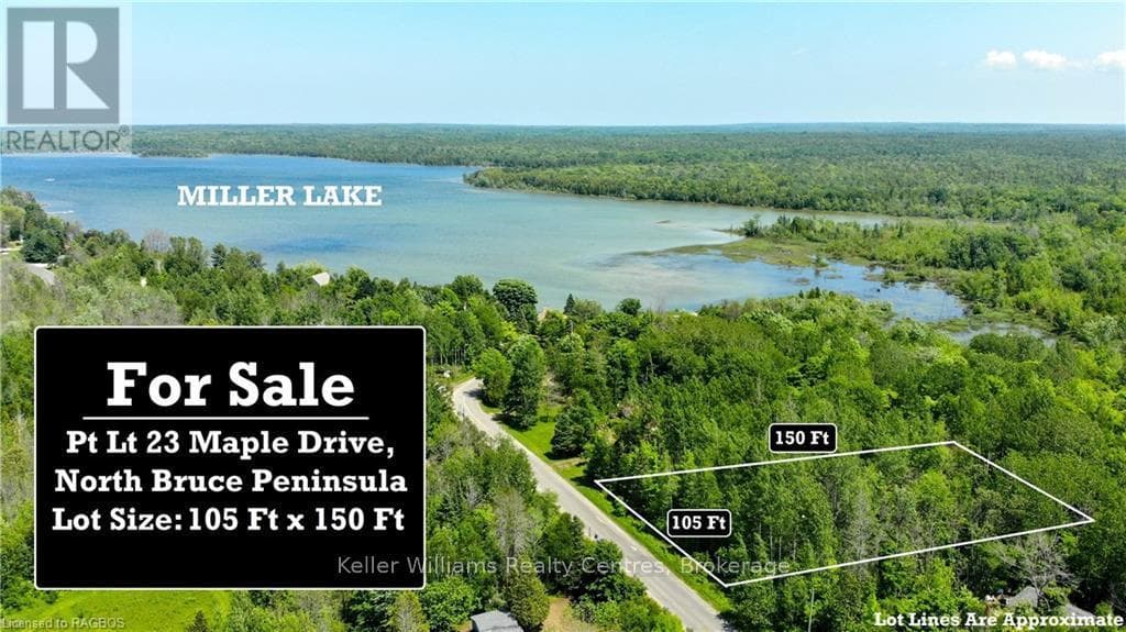 vacant land at PT LT 23 MAPLE DRIVE — $109,000