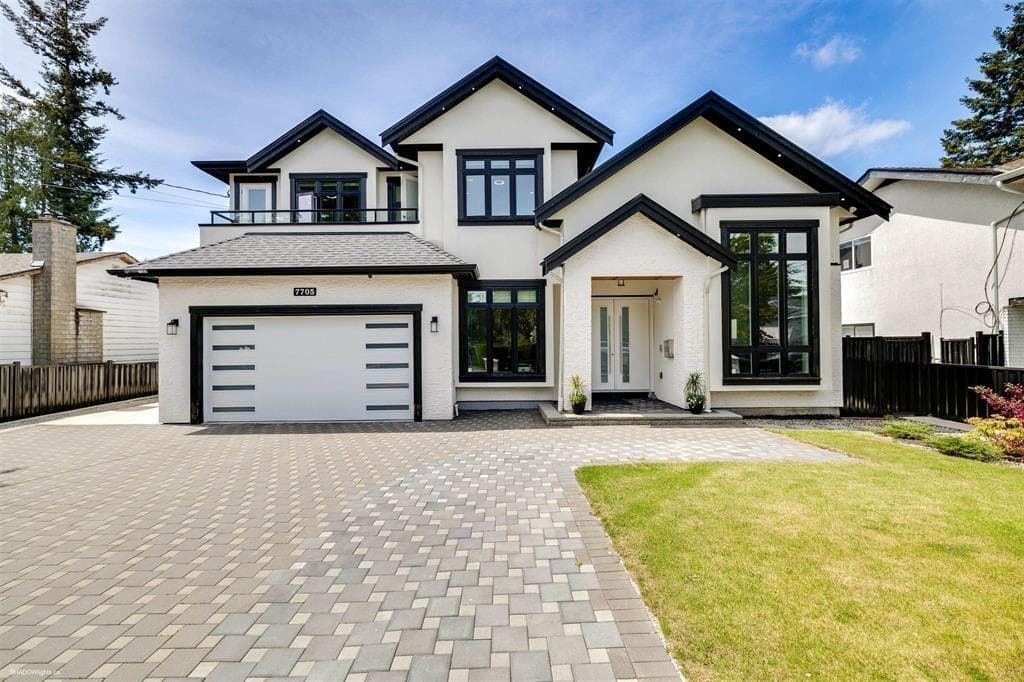 8 bed 9 bath single family at 7705 117 STREET — $2,299,999