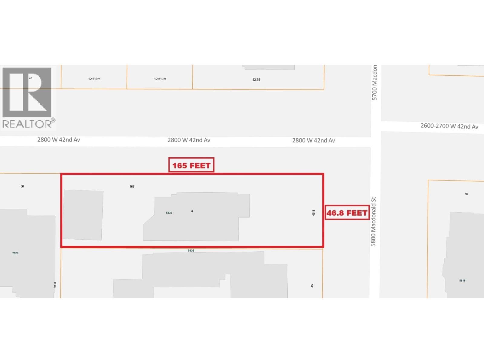 5 bed 5 bath single family at 5833 MACDONALD STREET — $3,380,000