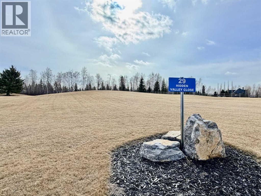 vacant land at 29 Hidden Valley Close — $189,900