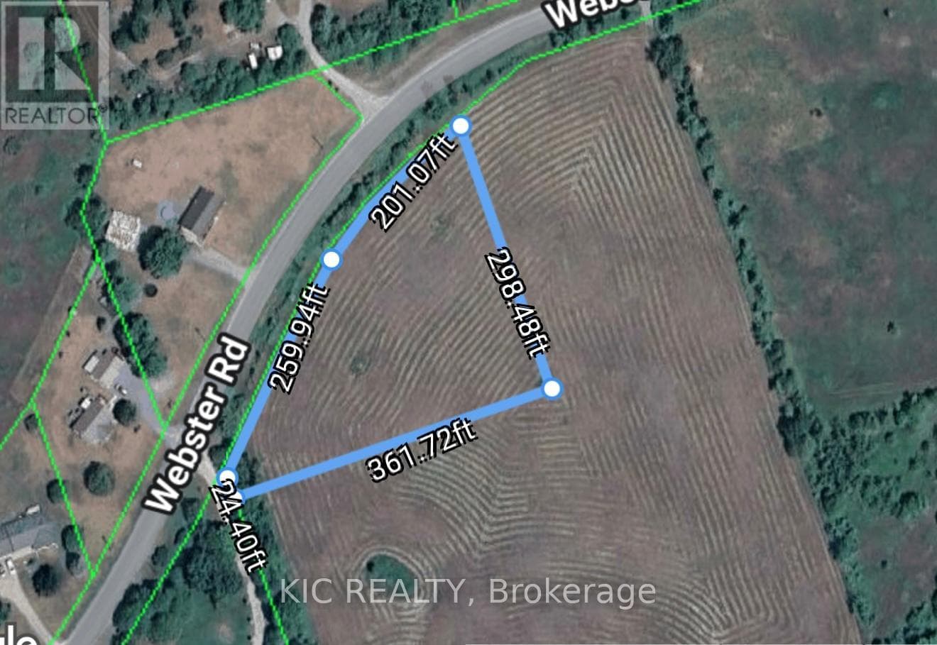 vacant land at 0 WEBSTER ROAD — $239,000