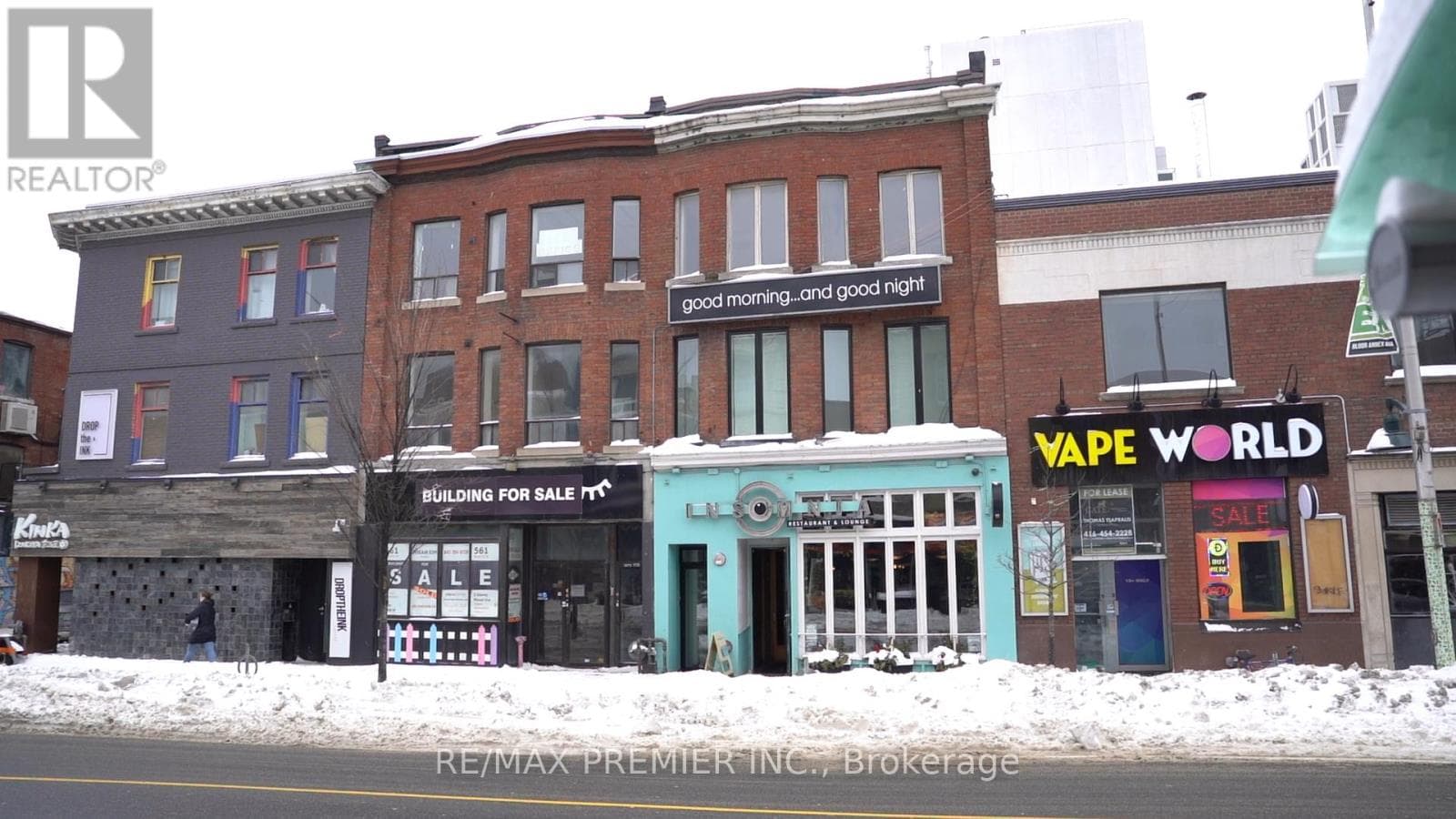 business at MAIN FLOOR - 563 BLOOR STREET W — $375,000