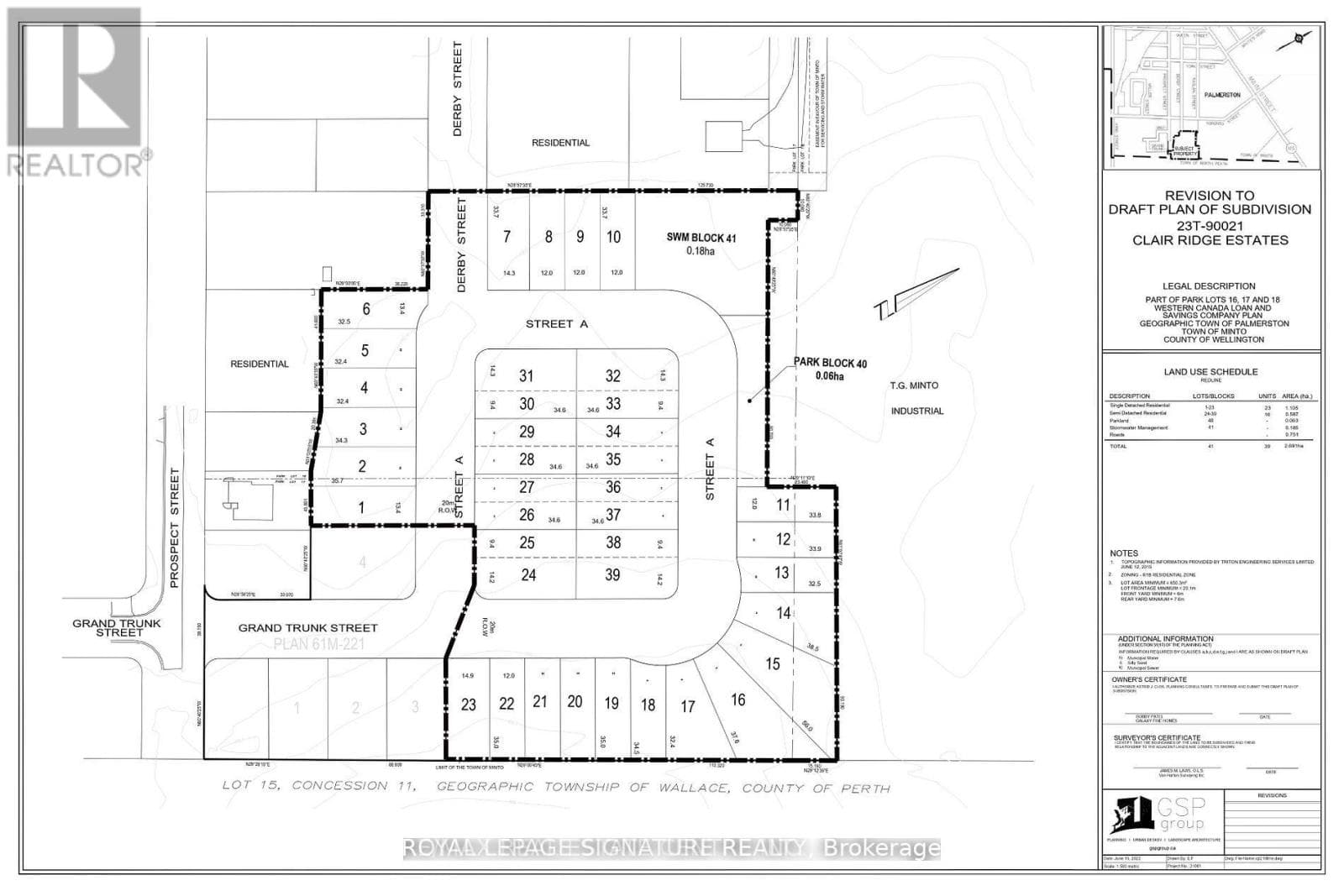 vacant land at N/A GRAND TRUNK STREET — $1