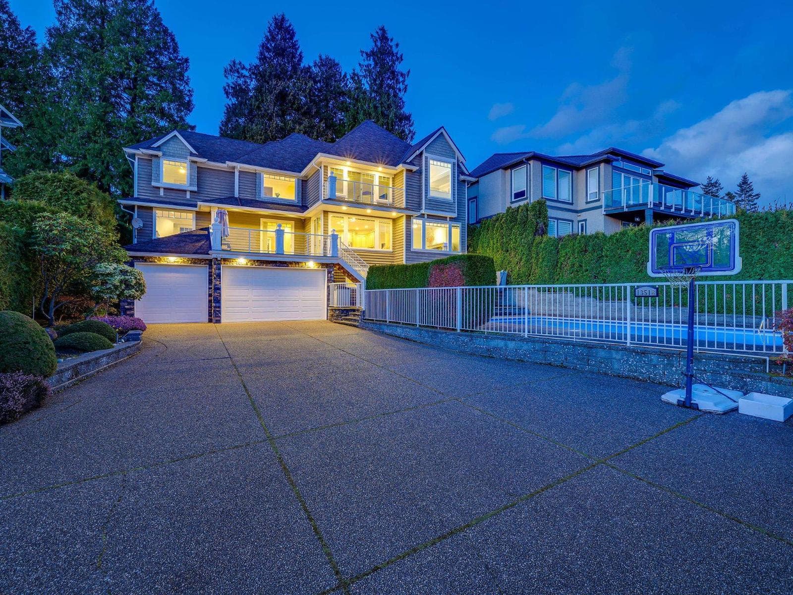 4 bed 4 bath single family at 13518 MARINE DRIVE — $3,348,000