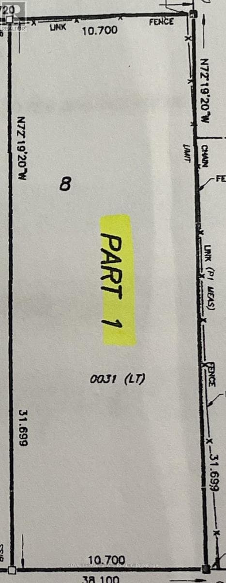vacant land at LOT 1 SAVERYN ROAD — $599,900